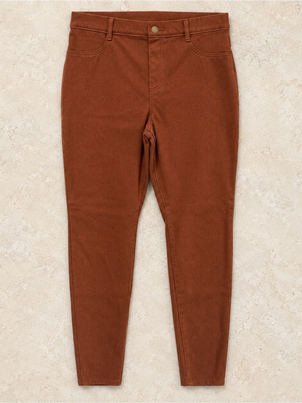 Rust Slim Fit Jeggings
